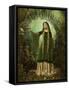 Guardian Of The Secret Garden-Atelier Sommerland-Framed Stretched Canvas