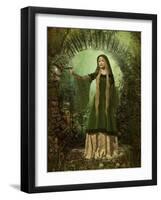 Guardian Of The Secret Garden-Atelier Sommerland-Framed Art Print