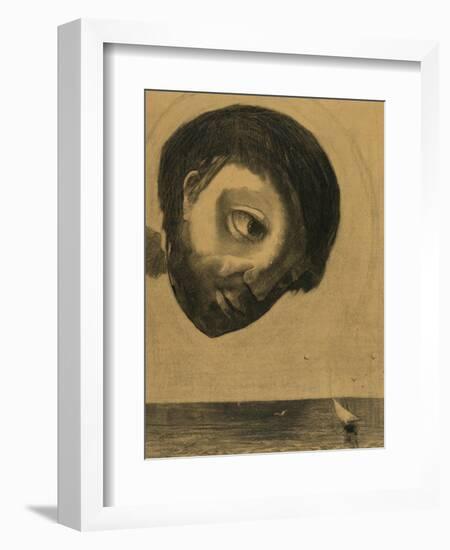 Guardian Spirit of the Waters, 1878-Odilon Redon-Framed Giclee Print