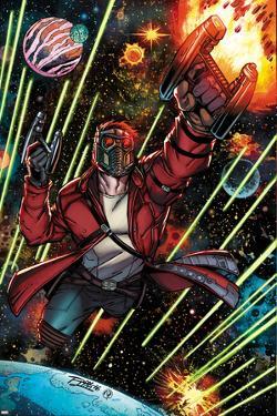 Guardians Of The Galaxy Cover Art Featuring Star Lord Guardians Of The Galaxy Cover Art Featuring Star Lord