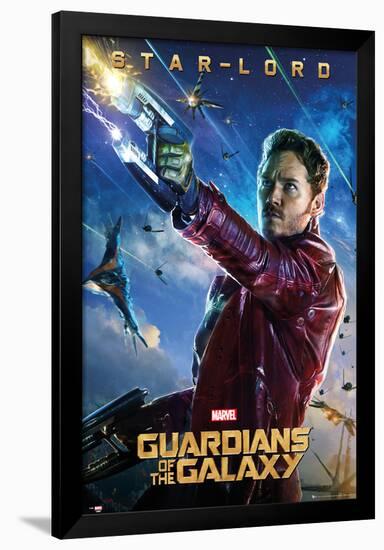 Guardians of the Galaxy - Star Lord-null-Framed Poster