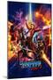 Guardians of the Galaxy: Vol. 2 - Star-Lord, Gamora, Drax, Groot, Rocket Raccoon, Yondu, Mantis-null-Mounted Poster