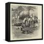 Guardians of the Peace in Morocco, a Troop of Moorish Police Escorting Prisoners-null-Framed Stretched Canvas