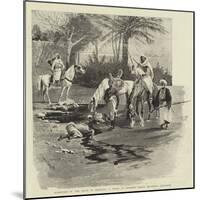 Guardians of the Peace in Morocco, a Troop of Moorish Police Escorting Prisoners-null-Mounted Giclee Print