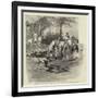 Guardians of the Peace in Morocco, a Troop of Moorish Police Escorting Prisoners-null-Framed Giclee Print