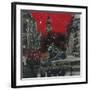 Guarding Quietly, The Square, London-Susan Brown-Framed Giclee Print