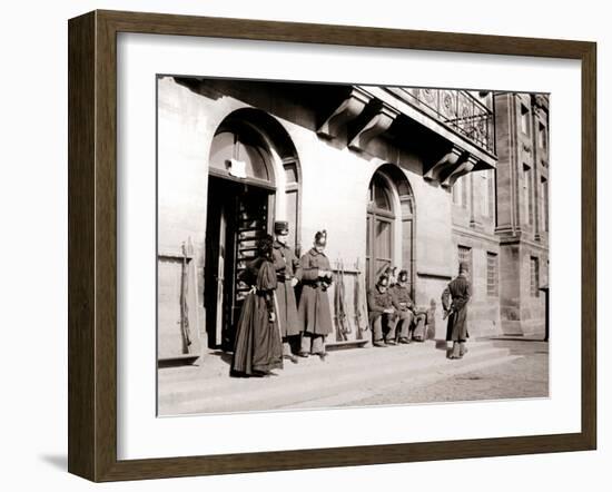 Guards, Amsterdam, 1898-James Batkin-Framed Photographic Print