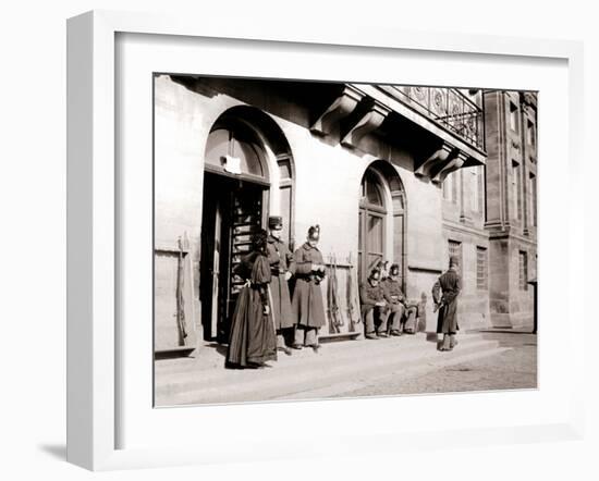 Guards, Amsterdam, 1898-James Batkin-Framed Photographic Print