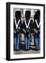 Guards at Amalienborg Royal Palace, Copenhagen, Denmark, Scandinavia, Europe-Yadid Levy-Framed Photographic Print