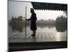 Guards at Golden Temple in Amritsar, Punjab, India-David H. Wells-Mounted Photographic Print