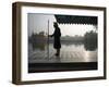 Guards at Golden Temple in Amritsar, Punjab, India-David H. Wells-Framed Photographic Print