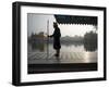 Guards at Golden Temple in Amritsar, Punjab, India-David H. Wells-Framed Photographic Print