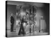 Guards Closing Bank Vault Door at Irving Trust Company-Herbert Gehr-Stretched Canvas