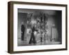 Guards Closing Bank Vault Door at Irving Trust Company-Herbert Gehr-Framed Photographic Print