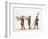 Guards, Costume Design for Shakespeare's Play, Henry VIII, 19th Century-null-Framed Giclee Print