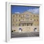 Guards in Front of the Tomb of the Unknown Soldier, Athens, Greece-Roy Rainford-Framed Photographic Print