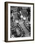 Guards Lining the Grand Staircase at the Victory Ball Held at the Paris Opera House-David Scherman-Framed Photographic Print