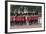 Guards Military Band Marching Past Buckingham Palace En Route to the Trooping of the Colour-James Emmerson-Framed Photographic Print