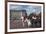 Guards Officer and Escort Awaiting Guards Detachments Outside Buckingham Palace-James Emmerson-Framed Photographic Print