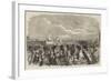 Guards Passing over Vauxhall-Bridge-null-Framed Giclee Print