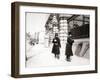 Guards Patrolling, Brussels, 1898-James Batkin-Framed Photographic Print