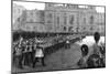 Guards Trooping the Colours in St James's Park on Her Majesty's Birthday, 1875-null-Mounted Giclee Print