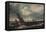 Guardship off the Nore, c1844-Clarkson Stanfield-Framed Stretched Canvas