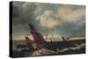 Guardship off the Nore, c1844-Clarkson Stanfield-Stretched Canvas
