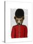 Guardsman Bear-Fab Funky-Stretched Canvas