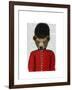 Guardsman Bear-Fab Funky-Framed Art Print