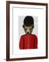 Guardsman Bear-Fab Funky-Framed Art Print