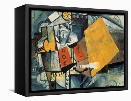 Guardsman, c.1913-Kasimir Malevich-Framed Stretched Canvas