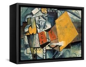 Guardsman, c.1913-Kasimir Malevich-Framed Stretched Canvas