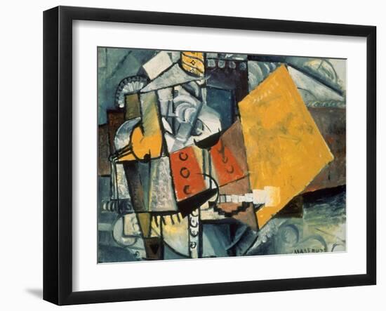 Guardsman, c.1913-Kasimir Malevich-Framed Giclee Print