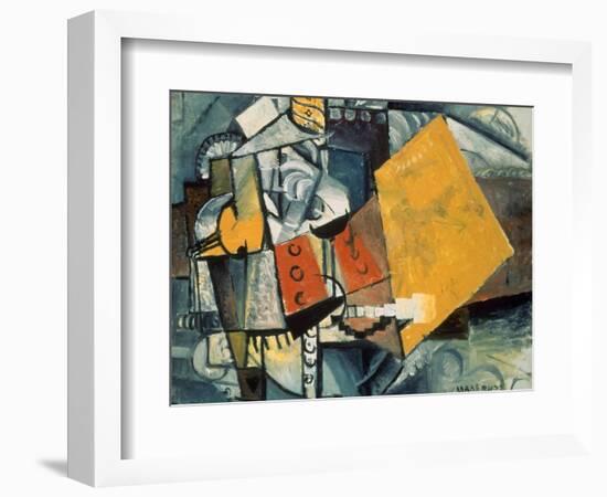 Guardsman, c.1913-Kasimir Malevich-Framed Giclee Print