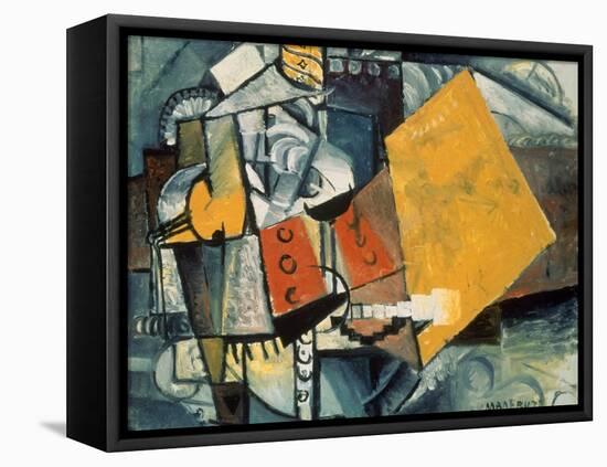 Guardsman, c.1913-Kasimir Malevich-Framed Stretched Canvas