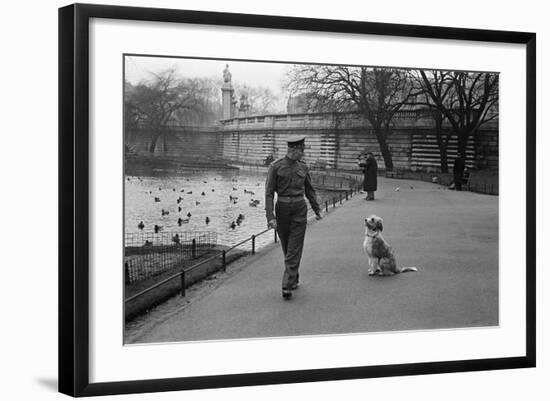 Guardsmen, Circa 1948-George Greenwell-Framed Photographic Print