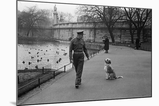 Guardsmen, Circa 1948-George Greenwell-Mounted Photographic Print