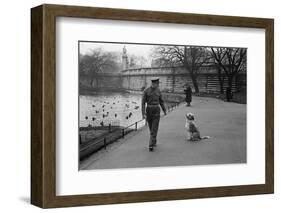 Guardsmen, Circa 1948-George Greenwell-Framed Photographic Print