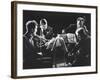 Guarneri Quartet: Arnold Steinhardt, John Daley, Michael Tree and David Soyer-Gjon Mili-Framed Premium Photographic Print