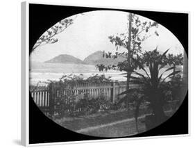 Guaruja, Sao Paulo, Brazil, Late 19th or Early 20th Century-null-Framed Photographic Print