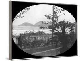 Guaruja, Sao Paulo, Brazil, Late 19th or Early 20th Century-null-Framed Photographic Print