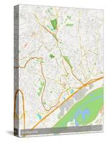 Guarulhos, Brazil Map-null-Stretched Canvas