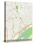Guarulhos, Brazil Map-null-Stretched Canvas
