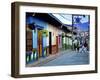 Guatape, Colombia, Outside of Medellin, Small Town known for its 'Zocalos' Panels of Three Dimensio-John Coletti-Framed Photographic Print