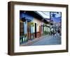 Guatape, Colombia, Outside of Medellin, Small Town known for its 'Zocalos' Panels of Three Dimensio-John Coletti-Framed Photographic Print