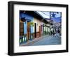 Guatape, Colombia, Outside of Medellin, Small Town known for its 'Zocalos' Panels of Three Dimensio-John Coletti-Framed Photographic Print