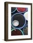 Guatemala. Baskets of dried beans for sale at market.-Brenda Tharp-Framed Photographic Print