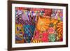 Guatemala, Chichicastenango. Local outdoor market.-Michael DeFreitas-Framed Photographic Print