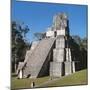 Guatemala, El Peten, Archaeological Site, Tikal National Park, Temple of the Masks or Moon-null-Mounted Giclee Print